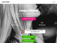 Desktop screenshot for cougar-infidele.site