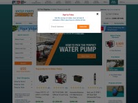 Desktop screenshot for waterpumpsdirect.com