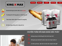 Desktop screenshot for kingxmax.com