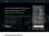 Screenshot of society-house-dubai.com