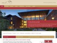 Desktop screenshot for courseleaf.com