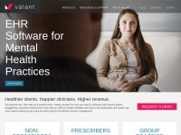 Desktop screenshot for valant.com