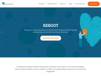 Desktop screenshot for benevity.com