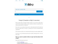 Desktop screenshot for www-ytmp3.com