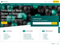 Desktop screenshot for abnamro.nl