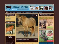 Desktop screenshot for showhorsegallery.com