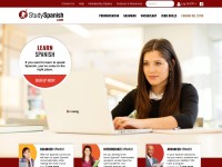 Desktop screenshot for studyspanish.com