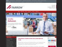 Desktop screenshot for farrow.com