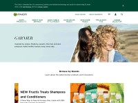 Desktop screenshot for garnierusa.com