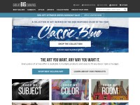 Desktop screenshot for greatbigcanvas.com