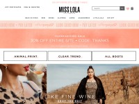 Desktop screenshot for misslola.com