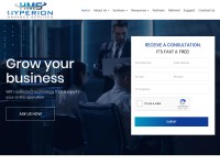 Desktop screenshot for hyperionms.com