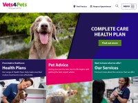 Desktop screenshot for vets4pets.com