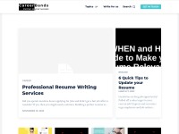 Desktop screenshot for careerbands.com