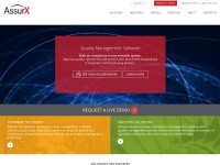 Desktop screenshot for assurx.com