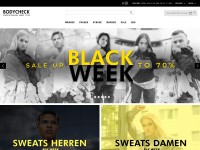 Desktop screenshot for bodycheck-shop.de