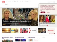 Desktop screenshot for tv4.se