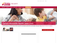 Desktop screenshot for kidde.com