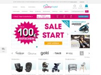 Desktop screenshot for babymarkt.com