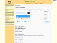 Desktop screenshot for codecguide.com