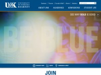 Desktop screenshot for unk.edu