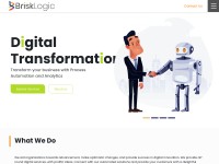 Desktop screenshot for brisklogic.co