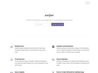 Desktop screenshot for stathat.com