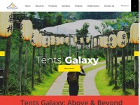 Desktop screenshot for tentsgalaxy.com