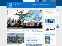 Desktop screenshot for unesco.org