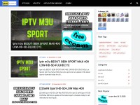 Desktop screenshot for m3u-iptv7.blogspot.com
