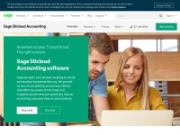 Desktop screenshot for sage50accounting.com