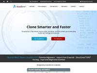 Desktop screenshot for snapgene.com