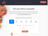 Desktop screenshot for eatthismuch.com