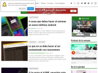 Desktop screenshot for unocero.com