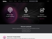 Desktop screenshot for iono.fm