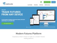 Desktop screenshot for tradovate.com