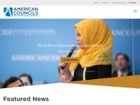 Desktop screenshot for americancouncils.org