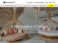 Desktop screenshot for designhotels.com