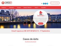 Desktop screenshot for cires21.com