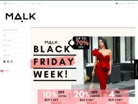 Desktop screenshot for malkstore.com