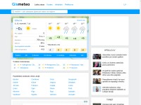 Desktop screenshot for gismeteo.lv