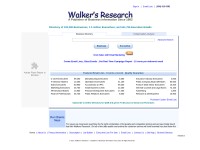 Desktop screenshot for walkersresearch.com