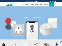 Desktop screenshot for aztech.com