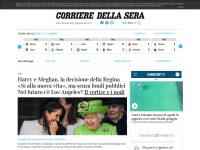 Desktop screenshot for corriere.it