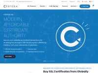 Desktop screenshot for certerassl.com