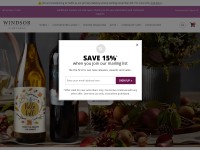 Desktop screenshot for windsorvineyards.com