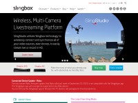 Desktop screenshot for slingmedia.com