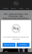 How 9010.com looks like on a mobile device such as an iPhone.