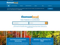 Desktop screenshot for thomsonlocal.com
