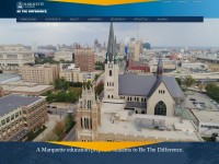 Desktop screenshot for marquette.edu